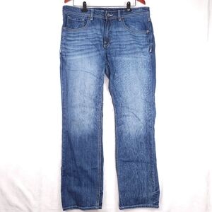 BKE Men's Straight Jeans - Light Blue